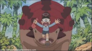 Doraemon Capitulo 076 Descubriendo huellas de dinosaurios
