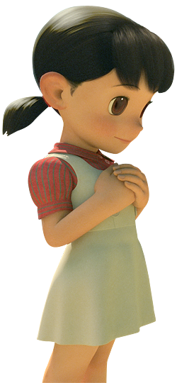 Shizuka en la adaptación cinematográfica 3D